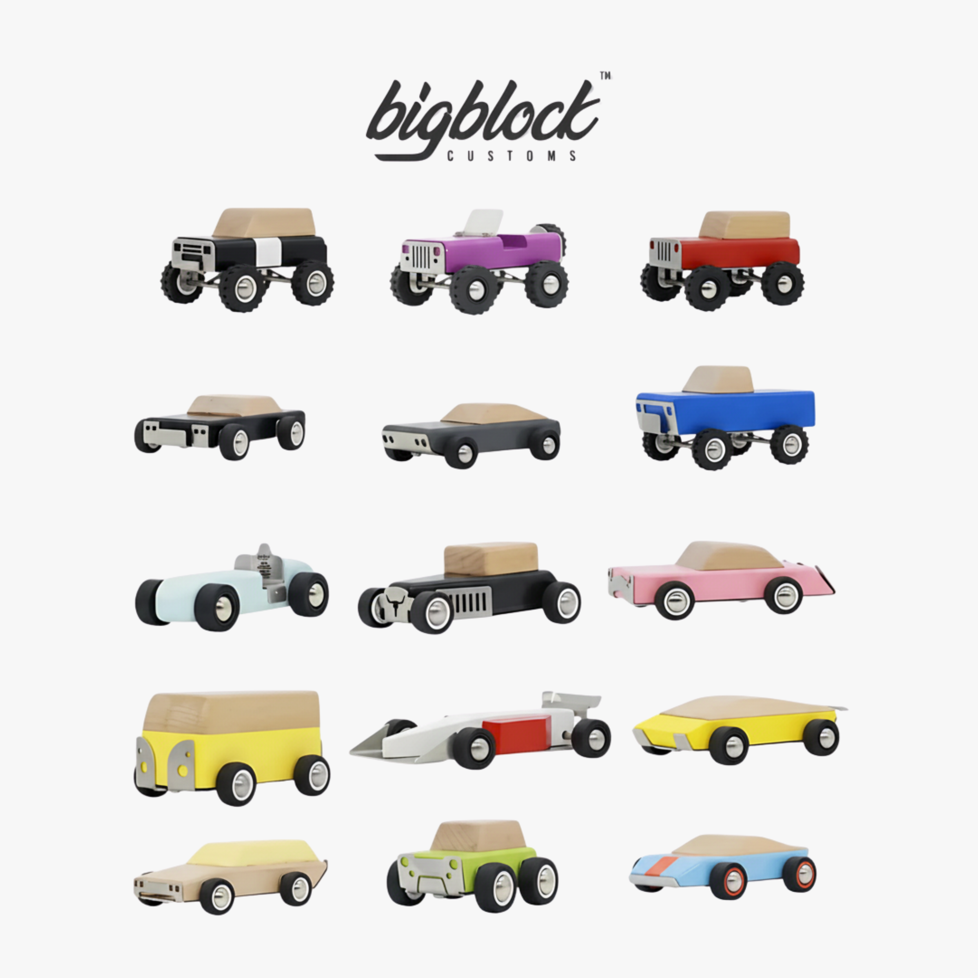 The Complete Big Block Customs Collection: 15-Car Bundle