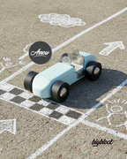 Arrow | Silver Arrow Wooden Race Car – Classic Wooden Collector Car