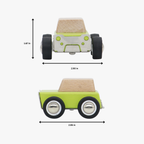 Beany | Mini Wooden Race Car – Classic Wooden Collector Car