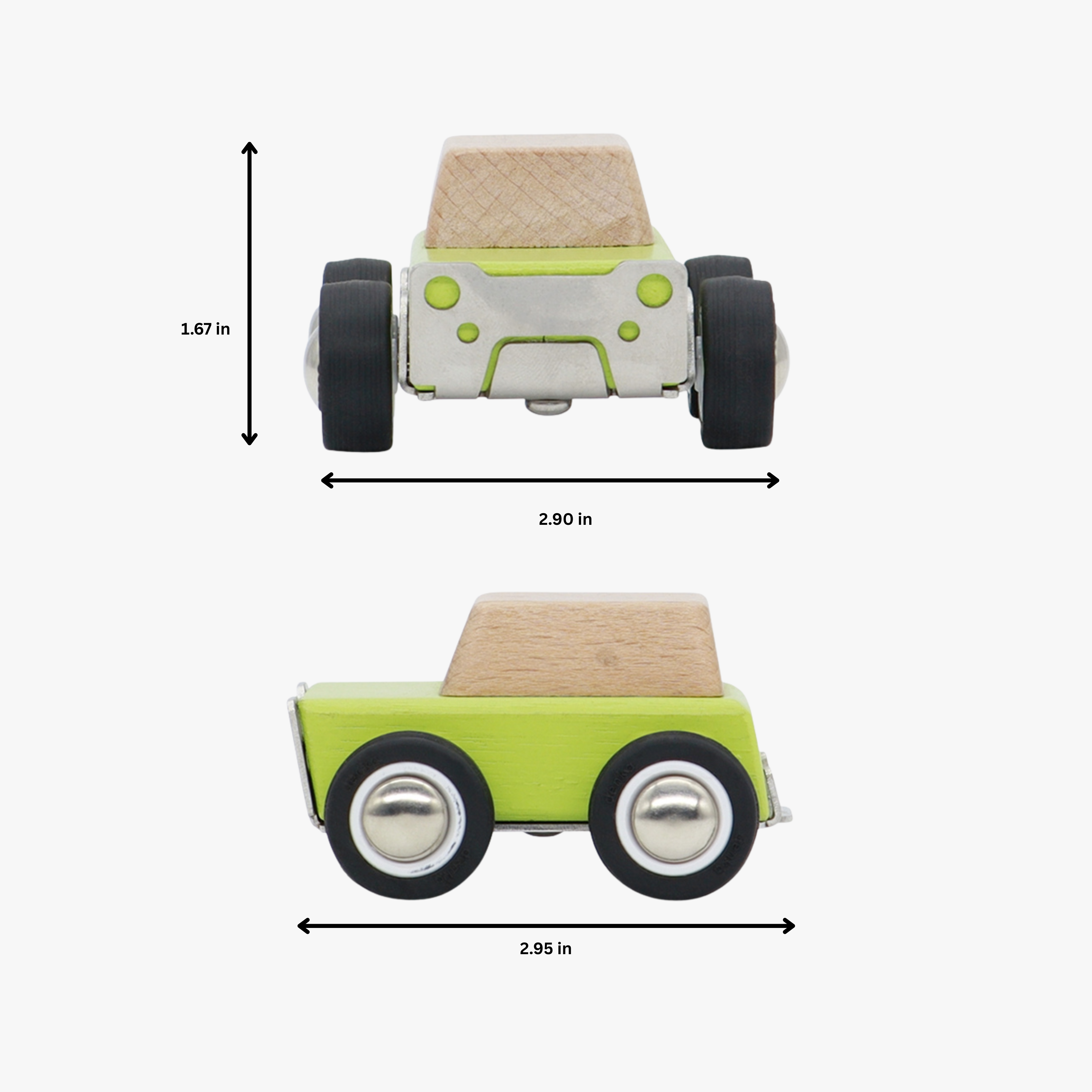 Beany | Mini Wooden Race Car – Classic Wooden Collector Car