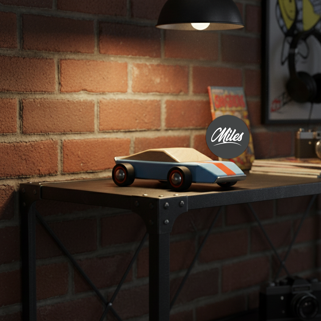 Miles | GT40 MKII Wooden Race Car – Classic Wooden Collector Car